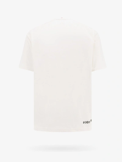 Shop Moncler Grenoble Man Day-namic Man White T-shirts