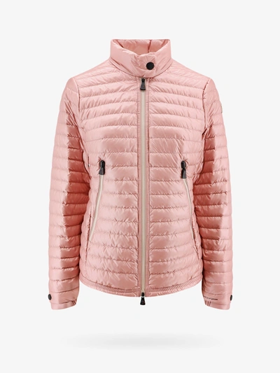 Shop Moncler Grenoble Woman Pontaix Woman Pink Jackets