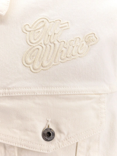 Shop Off-white Off White Man Jacket Man White Jackets