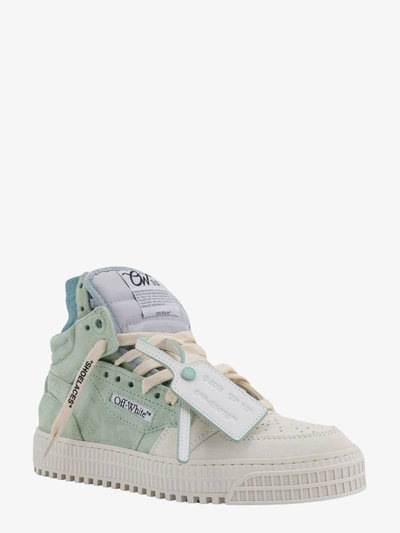 Shop Off-white Off White Woman 3.0 Off Court Woman Blue Sneakers