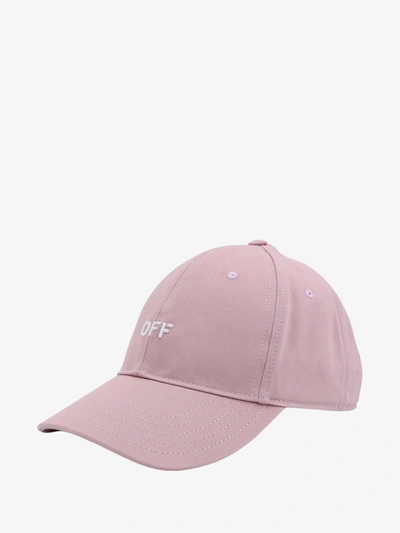 Shop Off-white Off White Woman Hat Woman Pink Hats