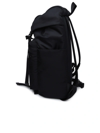 Shop Off-white Black Fabric Backpack Man