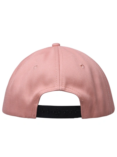 Shop Palm Angels Woman  Pink Cotton Hat