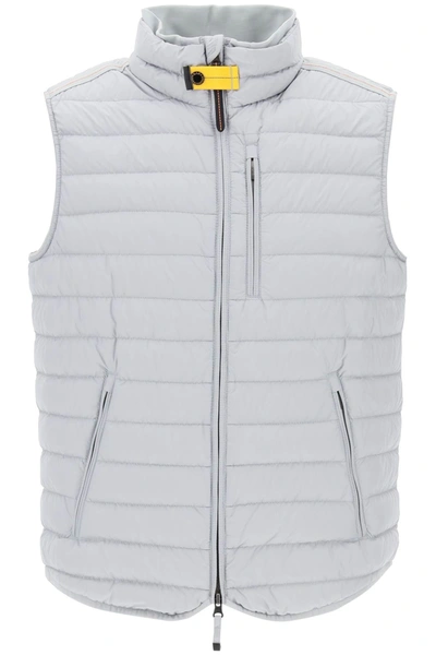 Shop Parajumpers Ly Padded Sleeveless Down Men In Gray