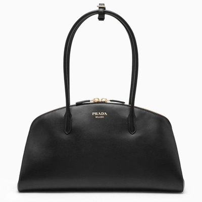 Shop Prada Black Leather Handbag Women