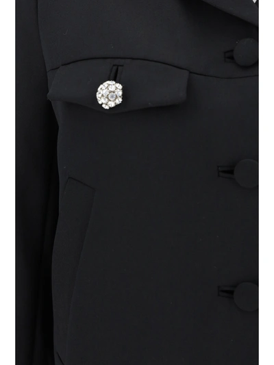 Shop Prada Women Jacket In Black