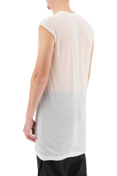 Shop Rick Owens 'dylan' Long T-shirt Men In White