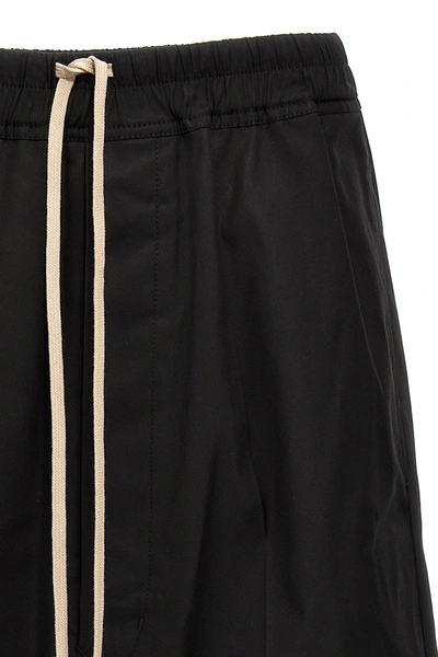 Shop Rick Owens Men 'rick Pods' Bermuda Shorts In Black
