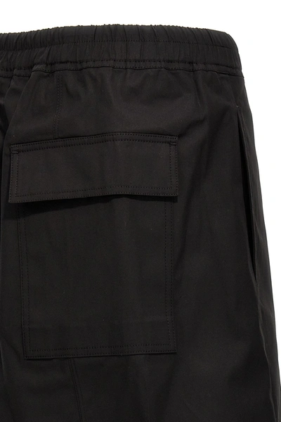 Shop Rick Owens Men 'rick Pods' Bermuda Shorts In Black