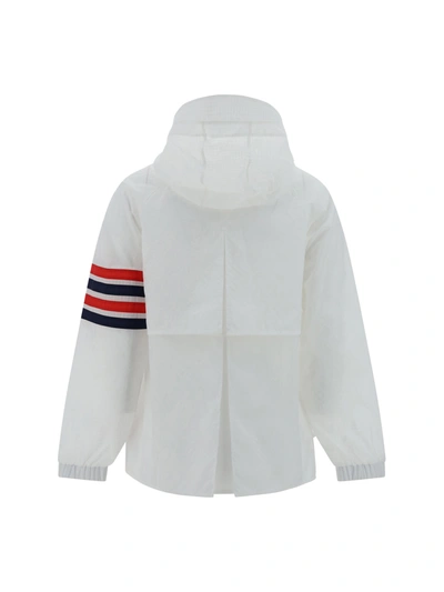 Shop Thom Browne Women Jacket In White