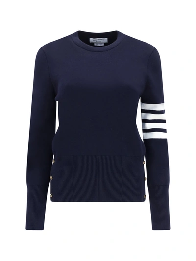Shop Thom Browne Women Sweater In Blue