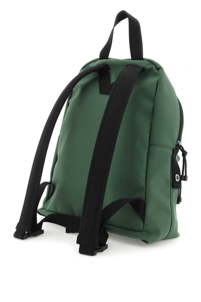 Shop Valentino Garavani 'university' Nylon Backpack Men In Green