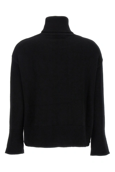 Shop Valentino Garavani Women  'vlogo Signature' Sweater In Black