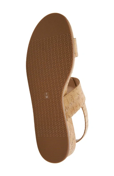 Shop Vaneli Nelly Wedge Sandal In Natural