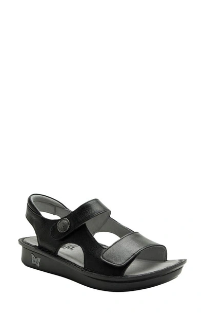 Shop Alegria By Pg Lite Vallie Wedge Sandal In Ink