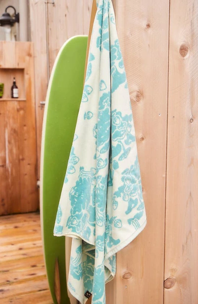 Shop Slowtide Wonderland Cotton Beach Towel In Cream