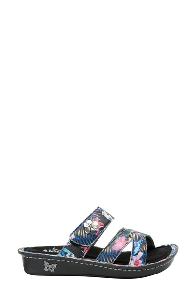 Alegria By Pg Lite Victoriah Slide Sandal In Tropic Nights