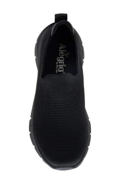 Shop Alegria By Pg Lite Waze Slip-on Sneaker In Black