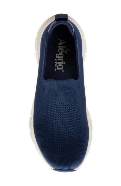 Alegria By Pg Lite Waze Slip-on Sneaker In Navy