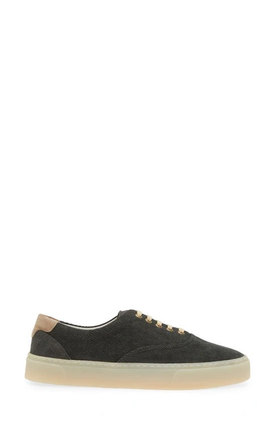 Brunello Cucinelli Sail Low Top Sneaker In Cid04 Dark Grey