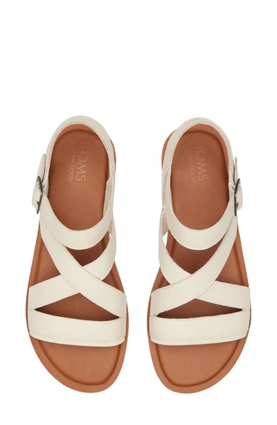 Shop Toms Sloane Ankle Strap Sandal In Natural
