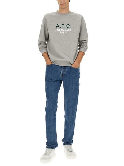 Shop Apc A.p.c. New Petite Jeans In Blue