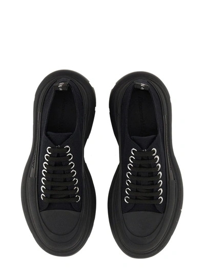 Shop Alexander Mcqueen "tread Slick" Sneaker In Black