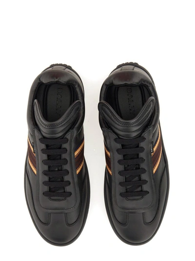 Shop Bally Sneaker With Logo In Black