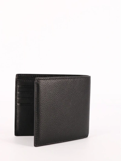 Shop Balenciaga Cash Square Folded Wallet In Black