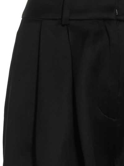 Co Pants With Front Pleats In Black