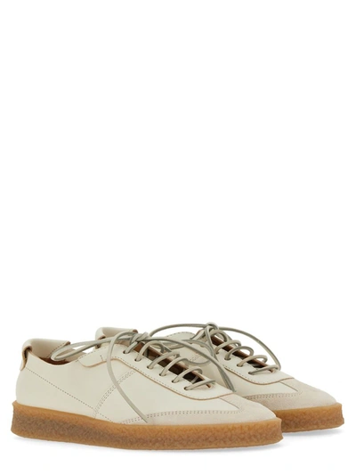 Shop Buttero Leather Sneaker In White