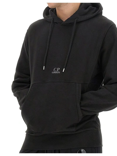 Shop C.p. Company Sweatshirt With Logo In Black