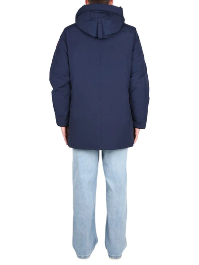 Shop Canada Goose Parka Chateau In Blue