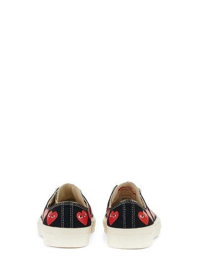 Shop Comme Des Garçons Play X Converse "multi Heart" Sneaker Unisex In Black