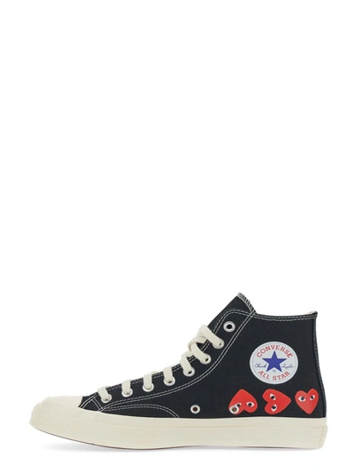 Shop Comme Des Garçons Play X Converse Chuck 70" Sneaker Unisex In Black