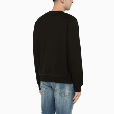 Shop Dsquared2 Crewneck Sweatshirt In Black