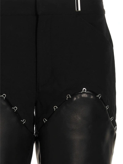 Shop Dion Lee Removable Bottom Pants In Black