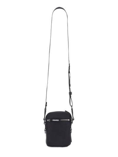 Shop Dsquared2 "made With Love" Bag In Black