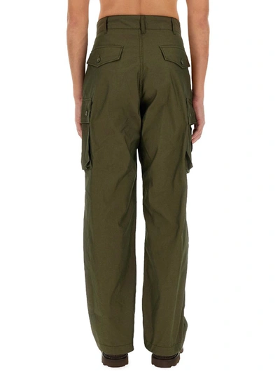 Shop Engineered Garments Pants "fa" In Green