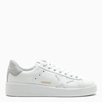 Shop Golden Goose Purestar Low Sneakers In White