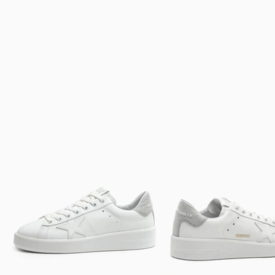 Shop Golden Goose Purestar Low Sneakers In White