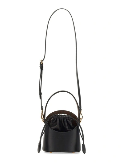 Shop Etro Saturno Mini Bag In Black