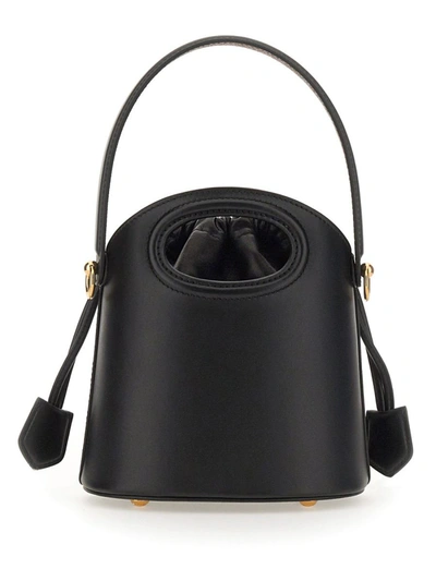 Shop Etro Saturno Mini Bag In Black