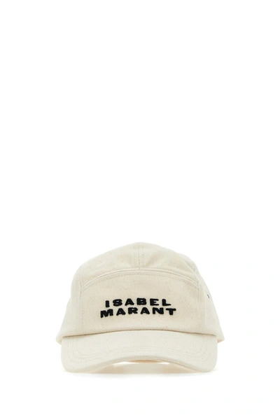 Shop Isabel Marant Hats And Headbands In Ecrublack