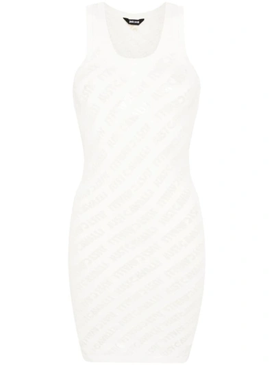 Shop Just Cavalli Dresses In White