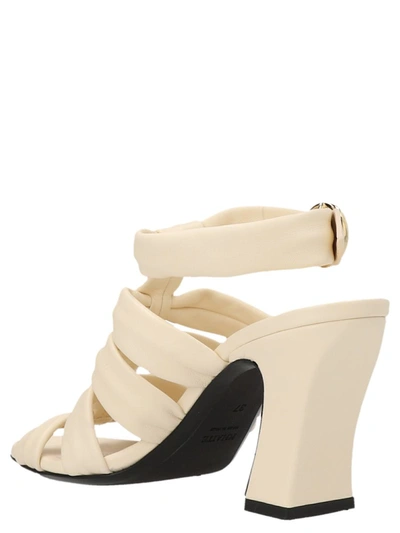 Shop Khaite 'perth' Sandals In White