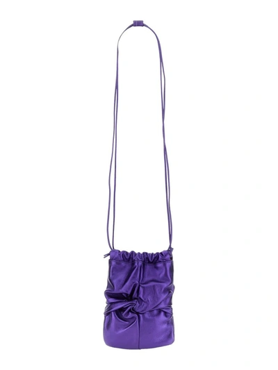Shop Hereu "ronet Mini" Bag In Purple