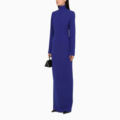 Shop Monot Mônot Long Dress In Blue