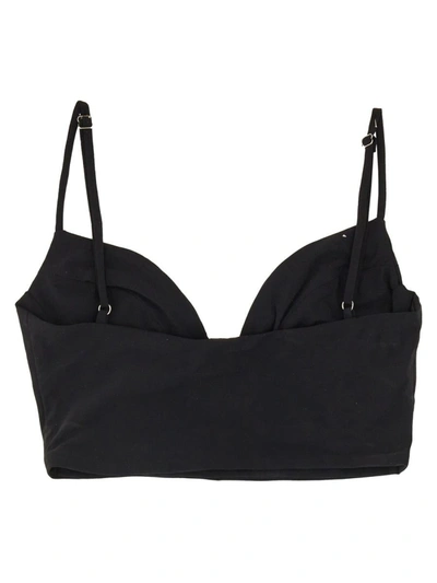 Shop Magda Butrym Long Bustier Bikini Top In Black