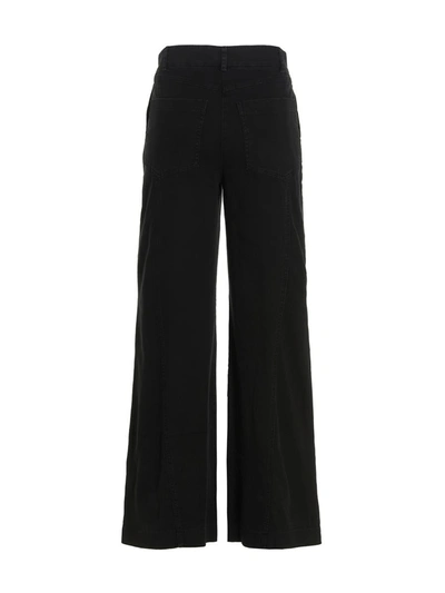 Shop Nude Wide Leg Jeans In Black